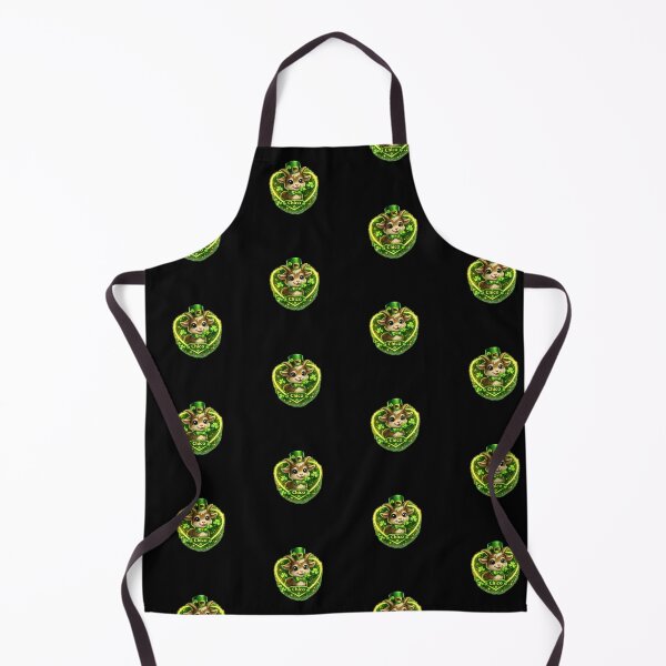 Item preview, Chico the Lucky Goat – St. Patrick’s Day Heart Badge designed and sold by MACodDesigns.