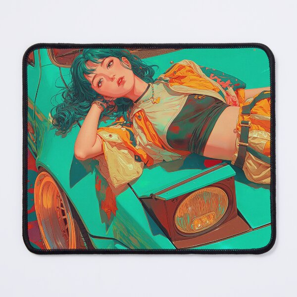 Yumi : Chrome Skyline Mouse Pad