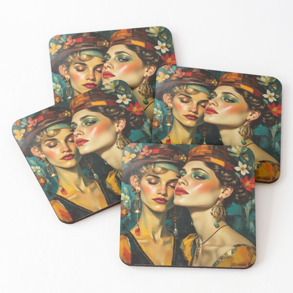 Item preview, Picasso-Inspired Nightlife Portrait designed and sold by Beyond The Canvas.