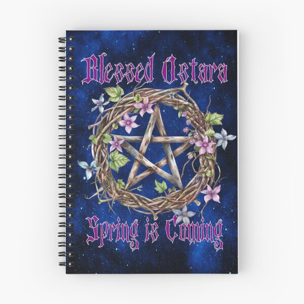 Item preview, Blessed Ostara Pentagram — Spring Awakening and Renewal designed and sold by MysticOzzy.