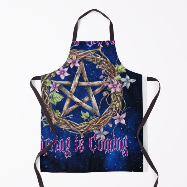 Item preview, Blessed Ostara Pentagram — Spring Awakening and Renewal designed and sold by MysticOzzy.