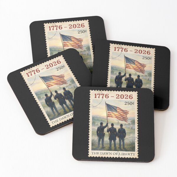 Item preview, The Dawn of Liberty | USA 2026 Patriotic Stamp designed and sold by G350.