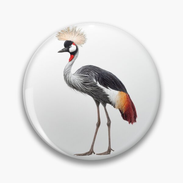 Item preview, African crane designed and sold by ArtfulPlay.