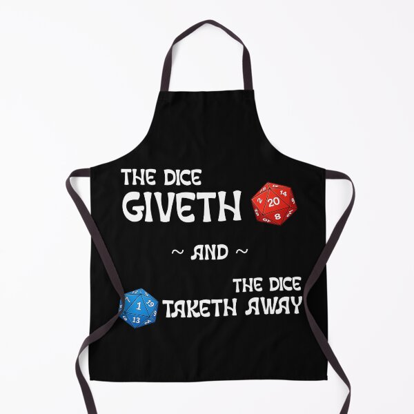 Item preview, The Dice Giveth And The Dice Taketh Away designed and sold by Sword In The Sand.