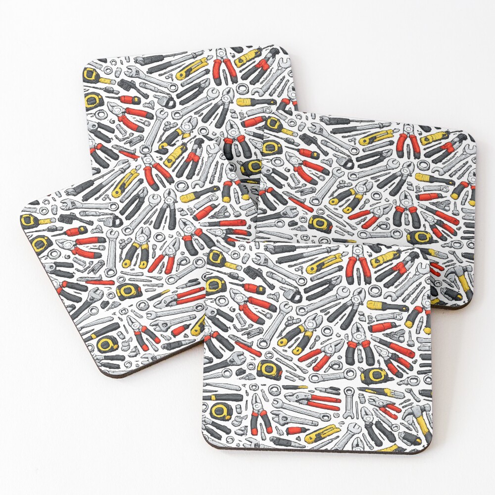 Item preview, Coasters (Set of 4) designed and sold by 2Guys2Hammers.