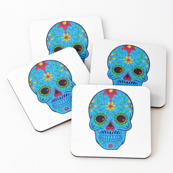 Item preview, Colorful Halloween skull designed and sold by Dalyndigital Photography.