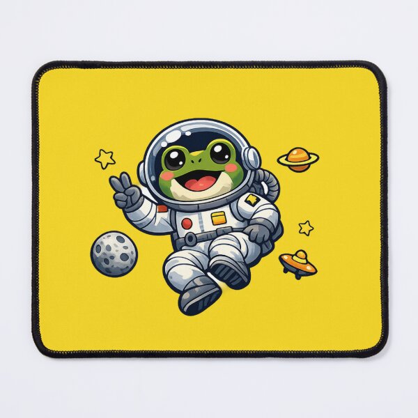 Item preview, Astronaut frog in space designed and sold by FroggyOnly.