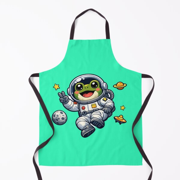 Item preview, Astronaut frog in space designed and sold by FroggyOnly.
