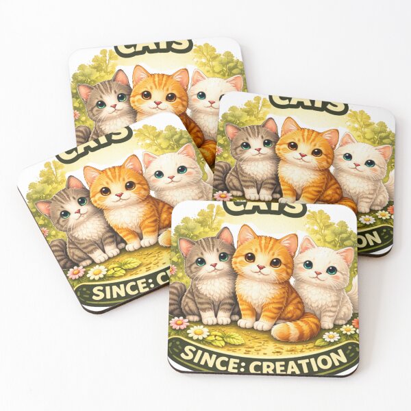 Item preview, Cats Since Creation Cute Animal Design | Cat Lover Graphic designed and sold by Stilll Waters Studio.