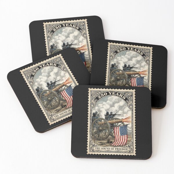 Item preview, The Sound of Freedom | USA 250 Artillery Stamp designed and sold by G350.