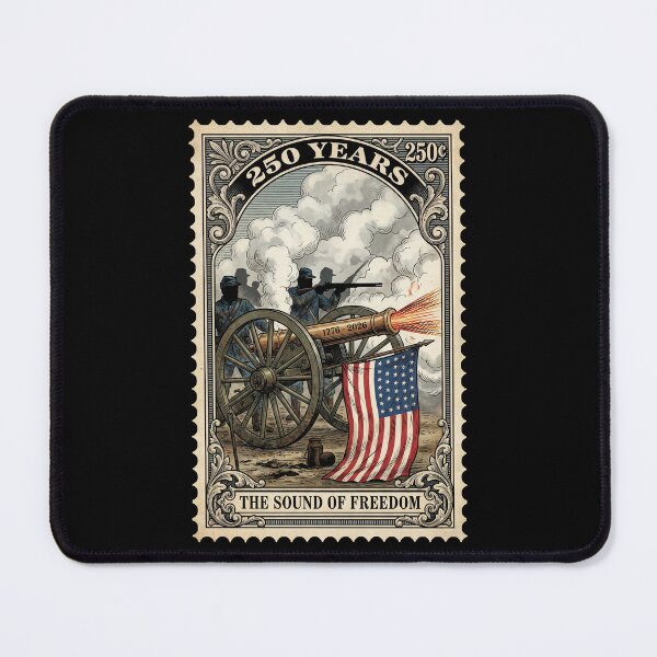 Item preview, The Sound of Freedom | USA 250 Artillery Stamp designed and sold by G350.