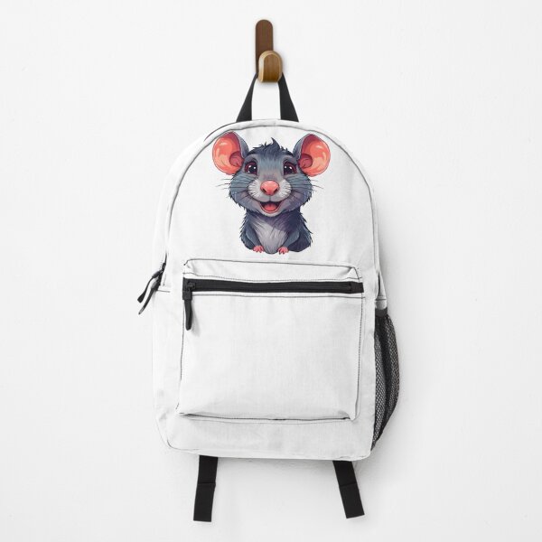 Item preview, Lovely Blue Rat Cute Art Sticker designed and sold by Teewave-Ashish.