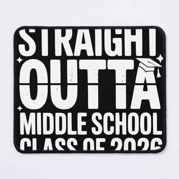 Item preview, Straight Outta Middle School Graduation designed and sold by Charaff.