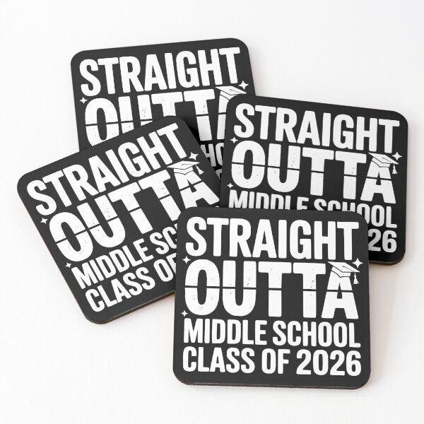 Item preview, Straight Outta Middle School Graduation designed and sold by Charaff.