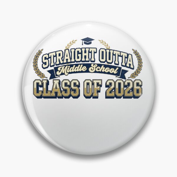 Item preview, Copy of Straight Outta Middle School Funny 2026 Middle Graduation . designed and sold by StillDow.