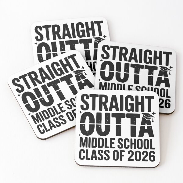 Item preview,  Straight Outta Middle School Graduation designed and sold by Charaff.