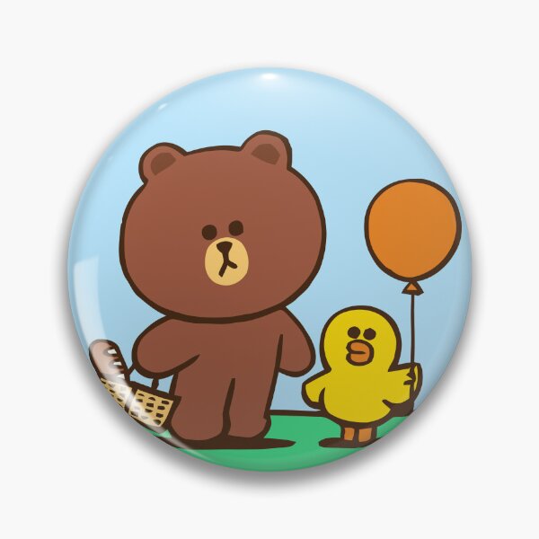 Item preview, LINE Friends Brown – T-shirts, Mugs, Stickers, and More | Cony, Sally & Friends designed and sold by William Cano.