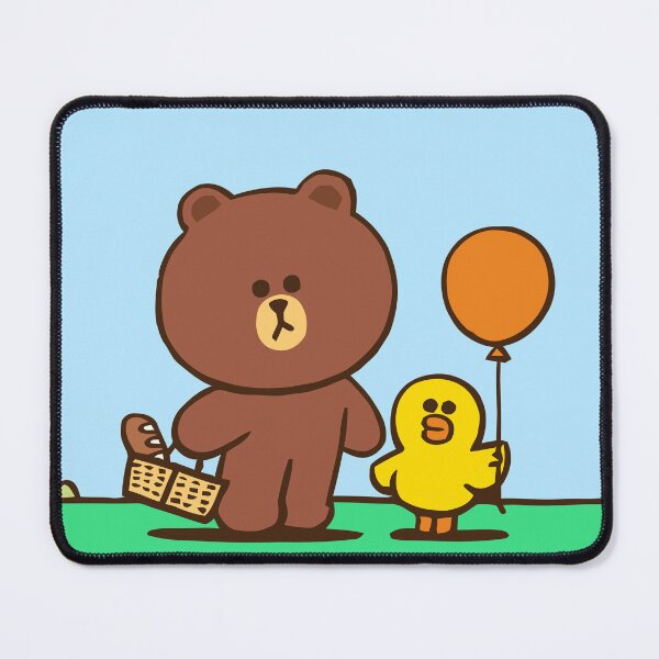 Item preview, LINE Friends Brown – T-shirts, Mugs, Stickers, and More | Cony, Sally & Friends designed and sold by William Cano.