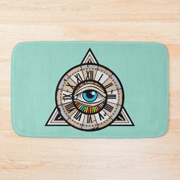 Item preview, All seeing eye Karma’s Clock by MojoSonic (band) Album Cover alt rock alt art . Original all-seeing Eye art by Kludoman.  designed and sold by Kludoman.