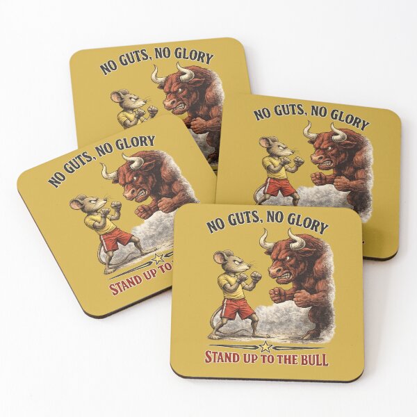 Item preview, Stand Up to the Bull – No Guts, No Glory designed and sold by BB Design Garage.