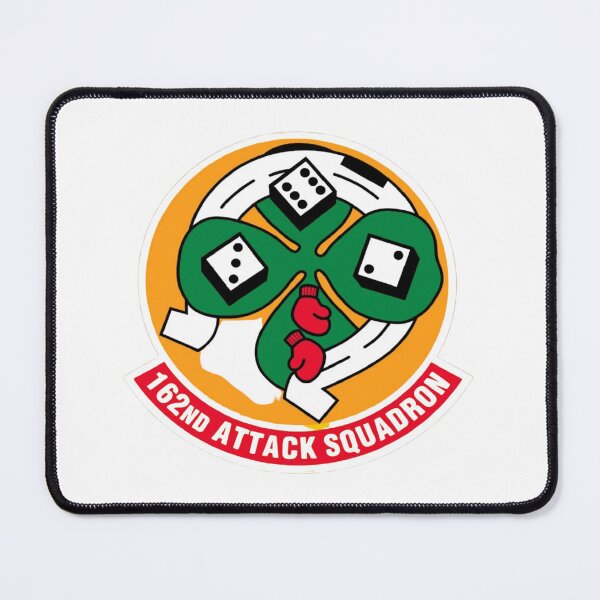 Item preview, Official Patch of the 162nd Attack Squadron designed and sold by CharlieDesings.