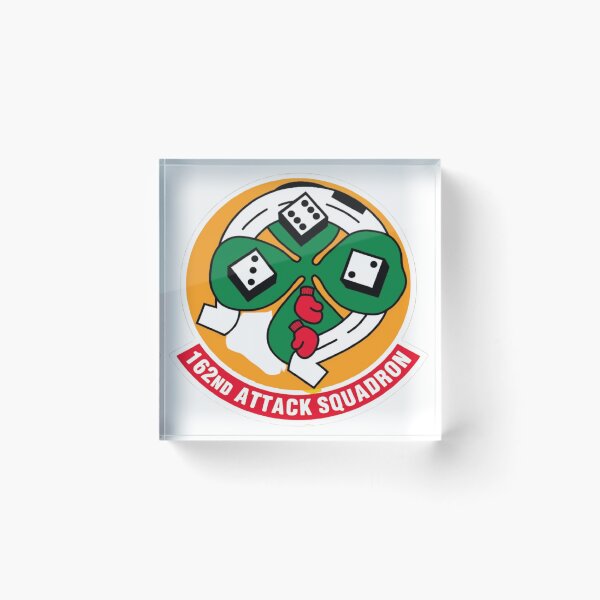 Item preview, Official Patch of the 162nd Attack Squadron designed and sold by CharlieDesings.