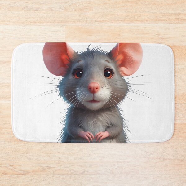 Item preview, Adorable Blue Rat Character Sticker designed and sold by Teewave-Ashish.