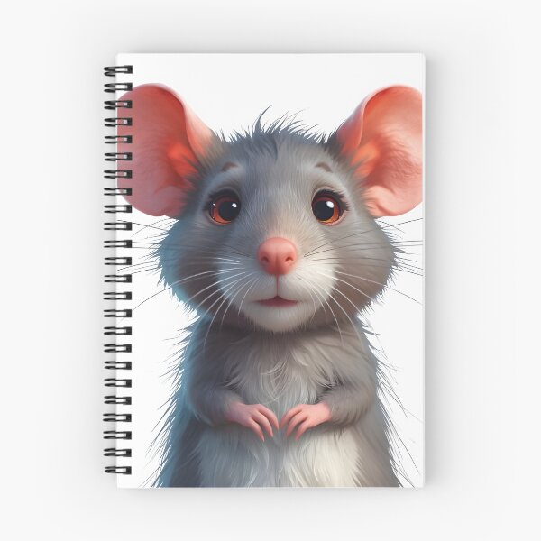 Item preview, Adorable Blue Rat Character Sticker designed and sold by Teewave-Ashish.