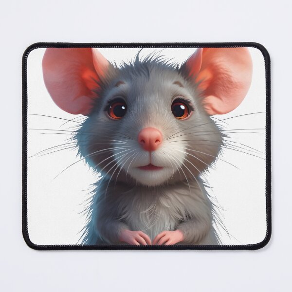 Item preview, Adorable Blue Rat Character Sticker designed and sold by Teewave-Ashish.