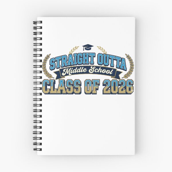 Item preview,  of Straight Outta Middle School Funny 2026 Middle Graduation . designed and sold by StillDow.