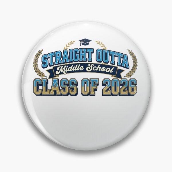Item preview,  of Straight Outta Middle School Funny 2026 Middle Graduation . designed and sold by StillDow.