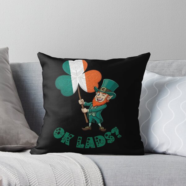 Item preview, OK Lads – Funny St. Patrick’s Day Leprechaun Kids Shirt designed and sold by CottonFirst.