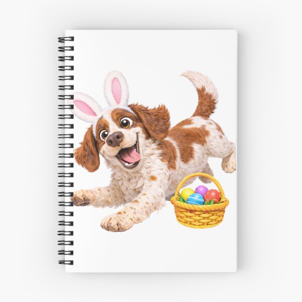 Item preview, Easter Irish Red And White Setter designed and sold by Sillytoe.