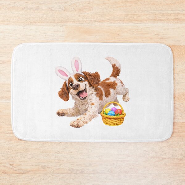 Item preview, Easter Irish Red And White Setter designed and sold by Sillytoe.