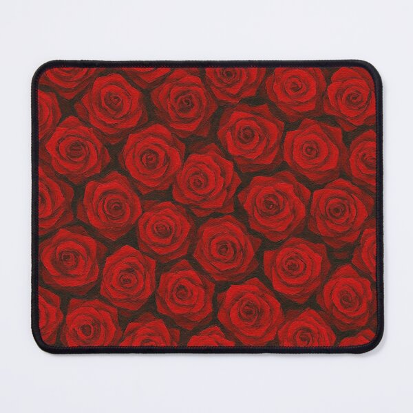 Item preview, Red ROSES pattern paint designed and sold by S-M-P-A.