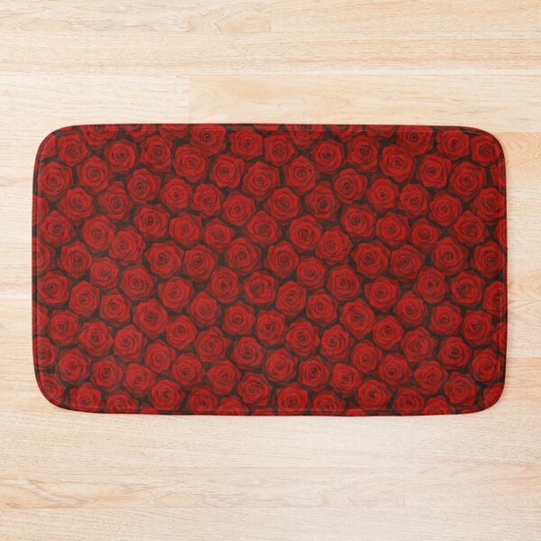 Item preview, Red ROSES pattern paint designed and sold by S-M-P-A.