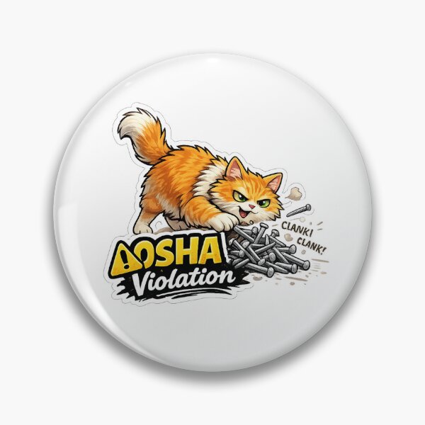 Item preview, OSHA Violation! designed and sold by 2Guys2Hammers.