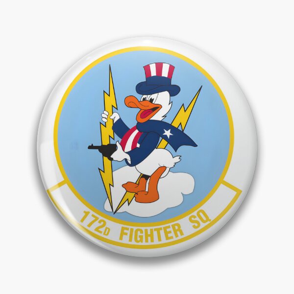 Item preview, Official Patch of the 172d Fighter Squadron designed and sold by CharlieDesings.