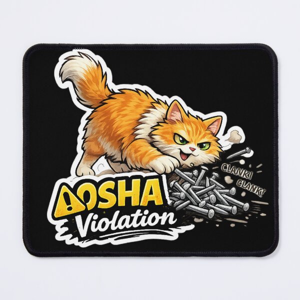Item preview, OSHA Violation! designed and sold by 2Guys2Hammers.