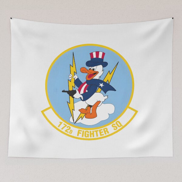 Item preview, Official Patch of the 172d Fighter Squadron designed and sold by CharlieDesings.