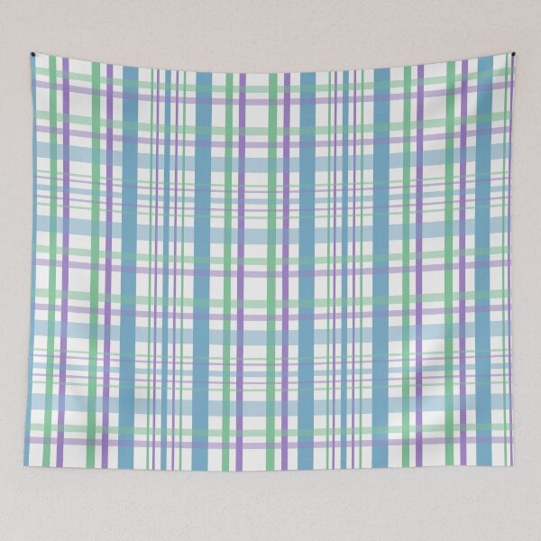 Item preview, Simple Plaid Repeating Pattern designed and sold by HydrangeaDelMar.