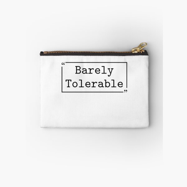 Item preview, Barely Tolerable Funny Sarcastic Introvert Humor Antisocial  designed and sold by gunaone-design.