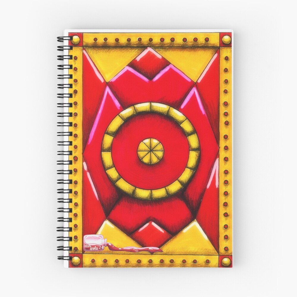 Item preview, Spiral Notebook designed and sold by A-P-Ink.
