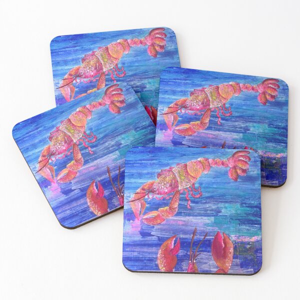 Item preview, My Lobster designed and sold by Art by Molly Billingsley.