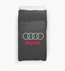 Audi Logo Carbon Duvet Cover