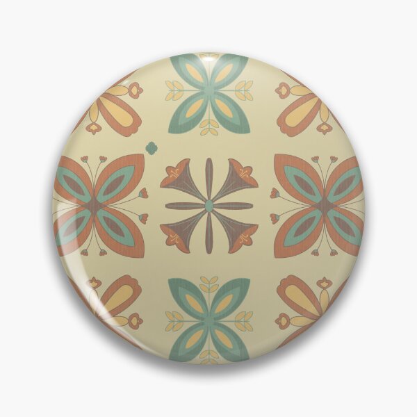 Item preview, retro tiles designed and sold by CherryBHDesign.
