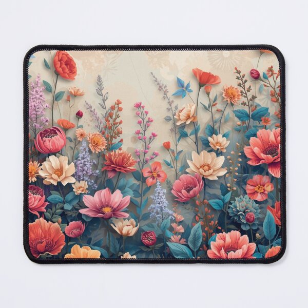 Item preview, Vibrant Wildflower Meadow Modern Floral Illustration designed and sold by HuzzyPrints.