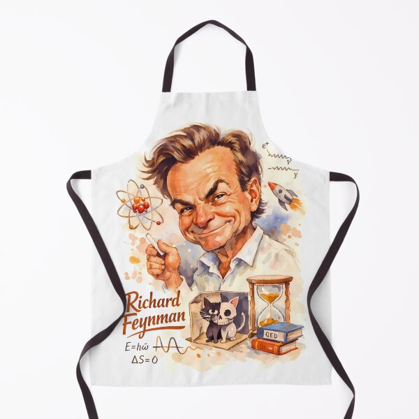 Item preview, Richard Feynman designed and sold by Sarcastic designs.