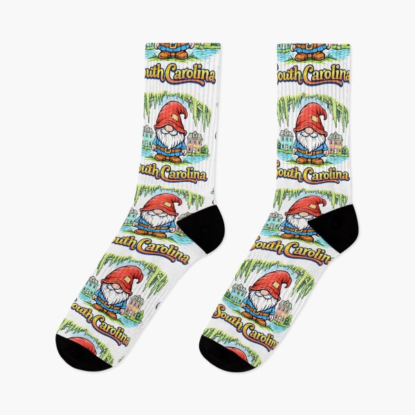 Item preview, Gnome Under Spanish Moss – South Carolina Whimsical Illustration designed and sold by Moriarty's Digital Visions.