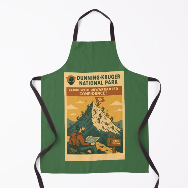 Item preview, Visit Dunning-Kruger National Park designed and sold by FoxBaine Designs.